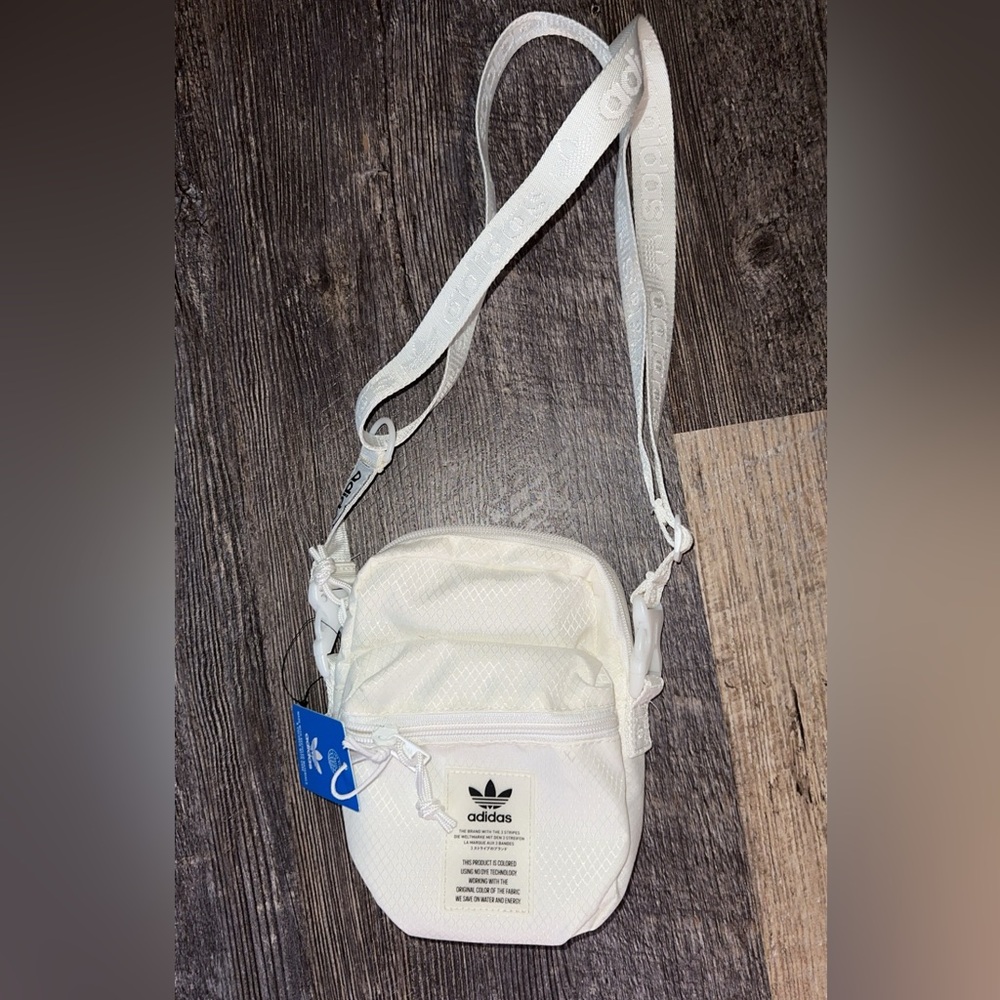 White adidas crossbody bag
